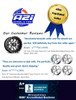 Set 4 American Racing VN615 Torq Thrust II 17x9.5 5x4.5 Chrome Wheels 17" 46mm